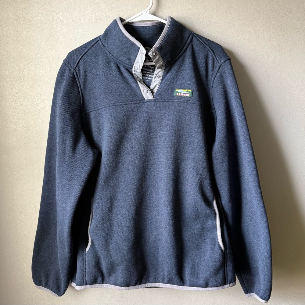 L.L. Bean Women’s Sweater Fleece Pullover - Size XL